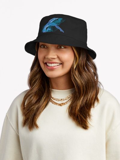 Artistic Girl Gymnast Smokey Blue Bucket Hat Official Gymnastics Gifts Store Merch