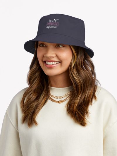 Love In Gymnastics Is Fantastic /Gymnastics Quote, Saying Bucket Hat Official Gymnastics Gifts Store Merch