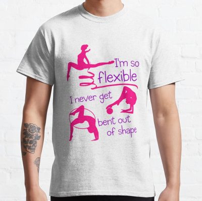 I'M So Flexible Rhythmic Gymnastics Design T-Shirt Official Gymnastics Gifts Store Merch