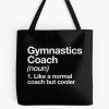 Gymnastics Coach Funny Definition Trainer Gift Design Tote Bag Official Gymnastics Gifts Store Merch