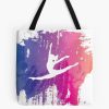 Gymnast Rainbow Tote Bag Official Gymnastics Gifts Store Merch