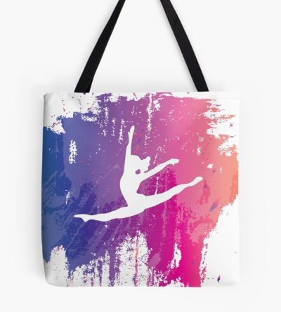 Gymnast Rainbow Tote Bag Official Gymnastics Gifts Store Merch