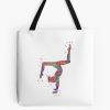 Gymnastics Girl, Watercolor Gymnastics, Teen Gift Tote Bag Official Gymnastics Gifts Store Merch