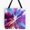 Gymnast Rainbow Explosion Tote Bag Official Gymnastics Gifts Store Merch