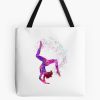 Gymnastics Girl, Watercolor Gymnastics, Teen Gift Tote Bag Official Gymnastics Gifts Store Merch