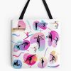 Gymnastics Print  All Over Print Tote Bag Official Gymnastics Gifts Store Merch