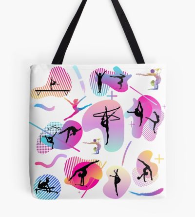 Gymnastics Print  All Over Print Tote Bag Official Gymnastics Gifts Store Merch