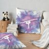 Gymnast Rainbow Explosion Pink Blue Throw Pillow Official Gymnastics Gifts Store Merch