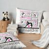 Gymnastics Tri-Color Typography Throw Pillow Official Gymnastics Gifts Store Merch