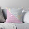 Gymnastics Throw Pillow Official Gymnastics Gifts Store Merch