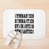 Gymnastics Word Bath Mat Official Gymnastics Gifts Store Merch