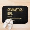 Gymnastics Girl Definition In Gold Bath Mat Official Gymnastics Gifts Store Merch