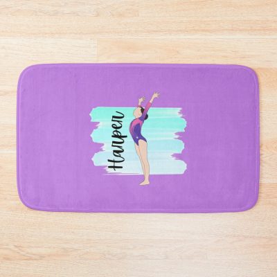 Harper Custom Bath Mat Official Gymnastics Gifts Store Merch