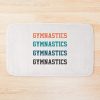 Gymnastics Vintage Bath Mat Official Gymnastics Gifts Store Merch