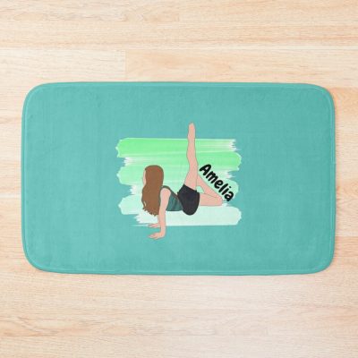 Amelia Custom Bath Mat Official Gymnastics Gifts Store Merch