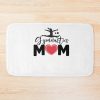 Cool Gymnastics Mom Quote Mother Women Gymnast Daughter Bath Mat Official Gymnastics Gifts Store Merch