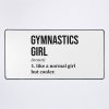 Gymnastics Girl Definition Mouse Pad Official Gymnastics Gifts Store Merch