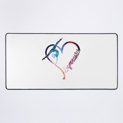 Galaxy Gymnastics Heart Mouse Pad Official Gymnastics Gifts Store Merch