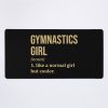 Gymnastics Girl Definition In Gold Mouse Pad Official Gymnastics Gifts Store Merch