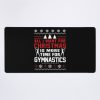 Gymnastics Christmas Time Mouse Pad Official Gymnastics Gifts Store Merch