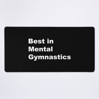 Best In Mental Gymnastics Mouse Pad Official Gymnastics Gifts Store Merch