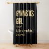 Gymnastics Girl Definition In Gold Shower Curtain Official Gymnastics Gifts Store Merch