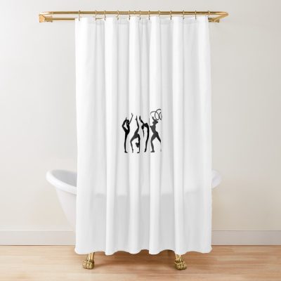 Gymnastics Shirt, Gymnastics Gift Shower Curtain Official Gymnastics Gifts Store Merch