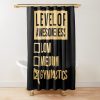 Level Of Gymnastics In Gold Shower Curtain Official Gymnastics Gifts Store Merch