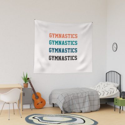 Gymnastics Vintage Tapestry Official Gymnastics Gifts Store Merch