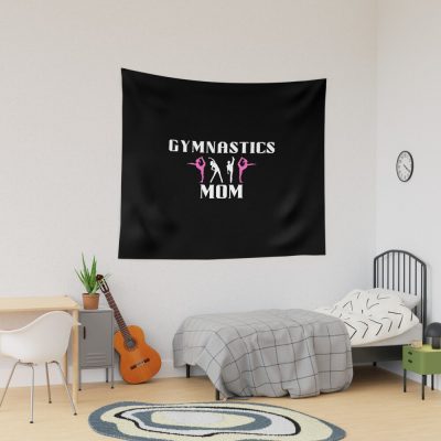 Gymnastics Mom,Gymnastics Mom Tee, Mother'S Day Gift, Mother'S Day,Mom Life Tapestry Official Gymnastics Gifts Store Merch