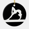 gymnast silhouette ornament black r333751355593431b9af1f5216e0228b9 x7s2y 8byvr 1000 - Gymnastics Gifts